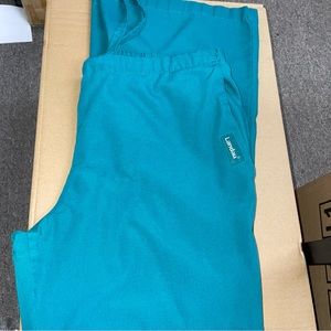 Scrubs Small Petite dark teal color